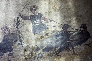 Auriga degli uccelli (mosaico) da Roman